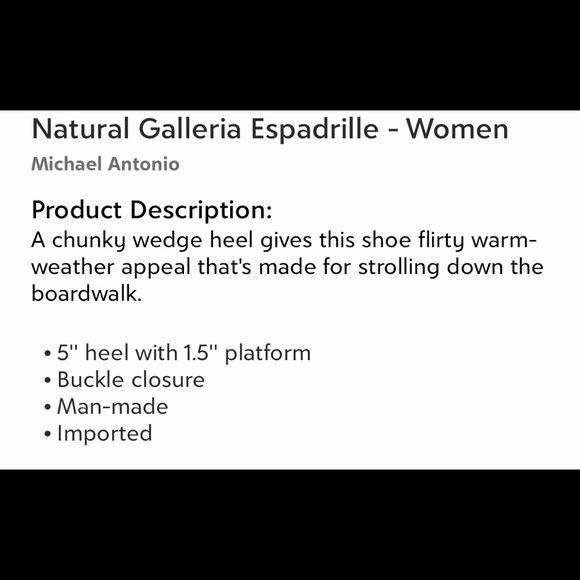 Women’s Sz 8.5 Michael Antonio Wedges - Picture 2 of 4